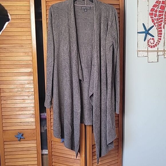 Barefoot Dreams Wrap Open Front Cardigan S/M - Picture 2 of 4